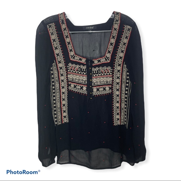 Lucky brand mesh top - Picture 1 of 7